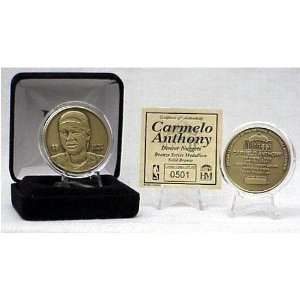  Carmelo Anthony Bronze Coin