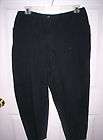 Talbots Woman Stretch Black Pants size 16W  