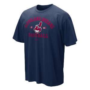  : Cleveland Indians Safety Squeeze T Shirt By Nike: Sports & Outdoors