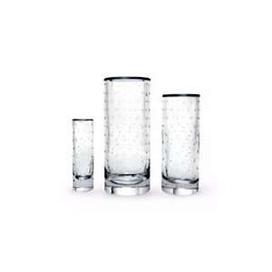   Kate Spade Larabee Dot Cylinder Vase 12 Inch Crystal: Home & Kitchen