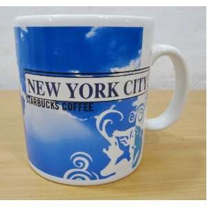 Starbucks New York City Coffee Mug 1998 Statue Liberty