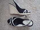 Banana Republic Wedge Sandals Shoes 6 B 6M