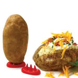 Norpro Set Of 4 Microwave Perfect Baked Potato Feet ~ Cooks a Potato 