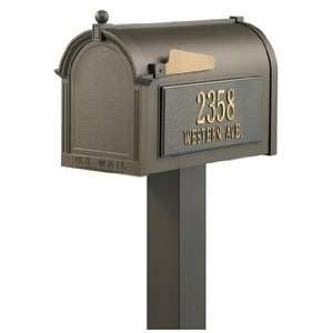  Whitehall Premium Streetside Black Mail Box (16311)