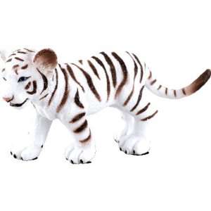  Small White Tiger Cub Figure Toys & Games