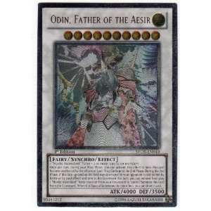    Odin, Father Of The Aesir Ultimate Rare Single Card Toys & Games