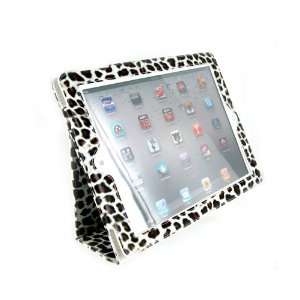  Leather Case for iPad 2 2nd Generation Animal Series   [White 