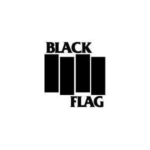  BLACK FLAG 10 BAND WHITE VINYL DECAL STICKER: Everything 