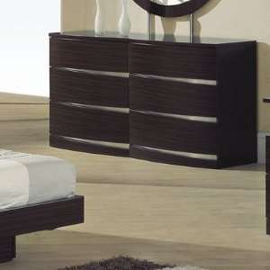    Aria Contemporary Dresser Color Glossy White