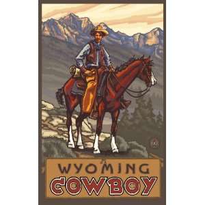  Northwest Art Mall Wyoming Cowboy Ranch Hand Artwork by 