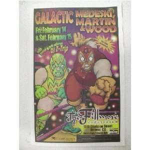  Galactic Medeski Martin and Wood HandBill Poster 