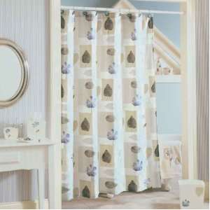  Spa Leaf Fabric Shower Curtain: Home & Kitchen