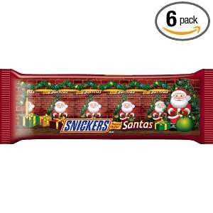 Snickers Peanut Butter Santas, 1 Ounce: Grocery & Gourmet Food