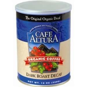  Coffee Organic Ground Dark Decaf (6 Bottles) 12 Ounces 