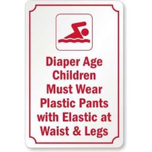  Diaper Age Children Must Wear Plastic Pants With Elastic 