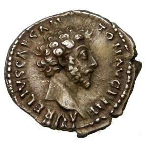  156CE Silver Roman Coin of MARCUS AURELIUS w/ FELICITAS 