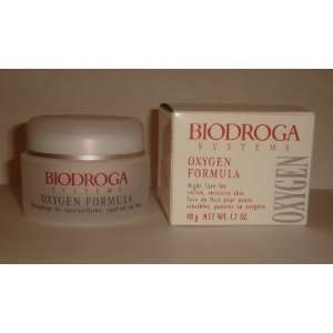  Biodroga Oxygen Formula Night Care, Sallow, Sensitive Skin 