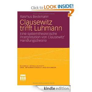 Clausewitz trifft Luhmann Eine systemtheoretische Interpretation von 