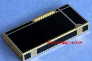 Caran dAche Black Chinese Lacquer Lighter 5838 489  