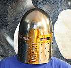 Knights Helmet ☆☆ Stainless Steel/SCA/LARP/Armor/Helm/Lord of the 