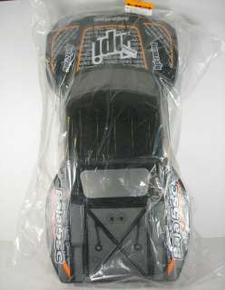 Pre cut Painted and decorated black body for the HPI Baja 5SC.