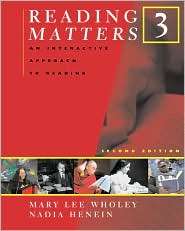  Matters 3, (0618475141), Mary Lee Wholey, Textbooks   