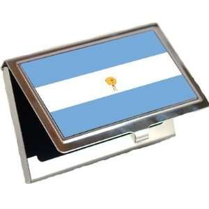 Argentina Flag Business Card Holder