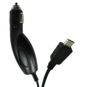 Premium Car Charger + ATOM LED Keychain Light for HTC Titan II (AT&T)