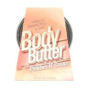  Body Butter   4 oz Peaches & Cream: Beauty
