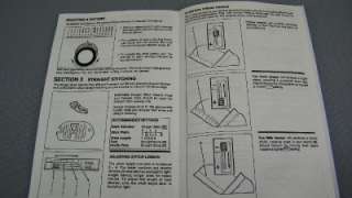Singer 6235 Sewing Machine Operating Instructions  