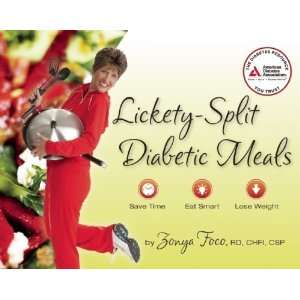    Lickety Split Diabetic Meals [Plastic Comb] Zonya Foco R.D. Books