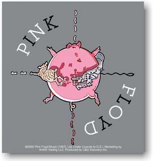  Pink Floyd PIG Logo Sticker Decal: Clothing