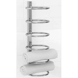   300 Wall Mount Heated Towel Airer Polished Nickel: Home Improvement