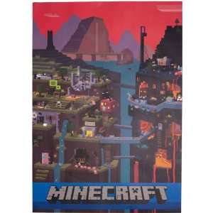 Official Minecraft Sam Cube Extra Large Poster   24 Inches By 36 