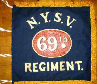 69th New York 1st Regiment Irish Brigade Flank Flag  