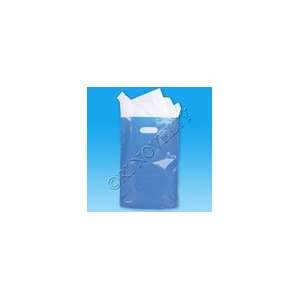  250 BLUE PLASTIC GIFT BAGS 8.75 X 12 Party Favor Bag 