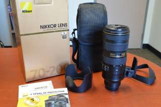 Nikon Nikkor AF S 70 200mm F/2.8 II VR G ED Lens 182080218572  