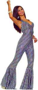 70s Disco Bell Bottom Jumpsuit Saturday Night Fever  