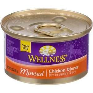  Wellness Minced Canned Cuts Chicken Adult Canned Cat Food 