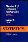 Handbook of Applicable Mathematics: Statistics, Vol. 6, (0471902748 