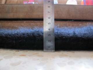   HAND KNITTED LONGHAIR BLACK BIG TURTLENECK MOHAIR SWEATER 1.7kg  
