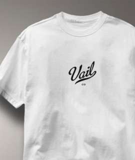 Vail Colorado CO METRO WHITE Hometown Souven T Shirt XL  
