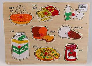 Daily Food Vocabulary Learning Board for Kids K0060 5  