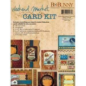 Bo Bunny Press   Weekend Market Collection   Card Kit 