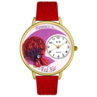 Red Hat Watch Gold Society Clubs Clock Gift New Unique  