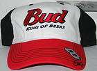Dale Earnhart, Jr Budweiser Logo Racing White/Red/Black​