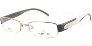   rimless optical frame RX eyeglasses frame silver D 8803 rubber temple