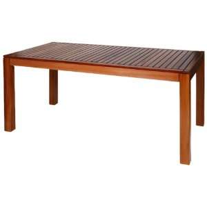   Western Red Cedar Table with Exterior Stain Finish by Cedar Delite
