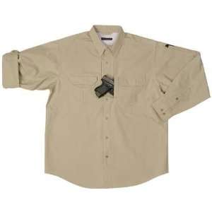  5.11 Inc Mens L/S Tactical Shirt Khaki XL #72157 055 XL 