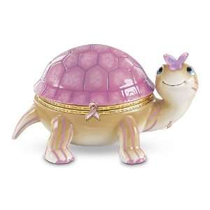  Pretty In Pink Turtle Music Box: Breast Cancer Awareness 